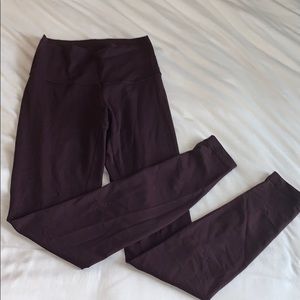 maroon lululemon leggings